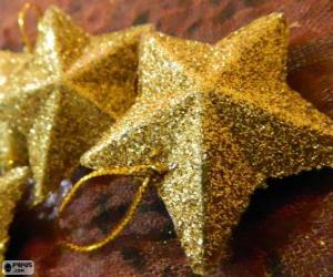 yapboz Noel ağacı için Star